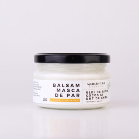 Balsam, mască de păr cu ricin shea si cocos