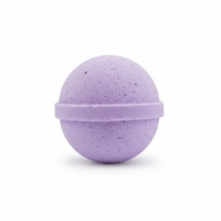 Bila de baie efervescenta, bomba detox de baie lavanda